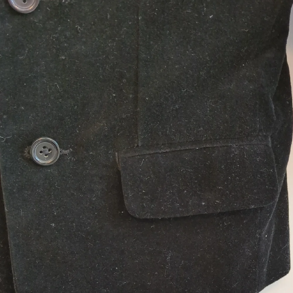 The Children's Place Classic Black Velvet Blazer for Kids